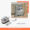 Tajima Frameless Double Glass Door Lock