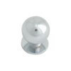 714 Plain Chrome Knob Handle