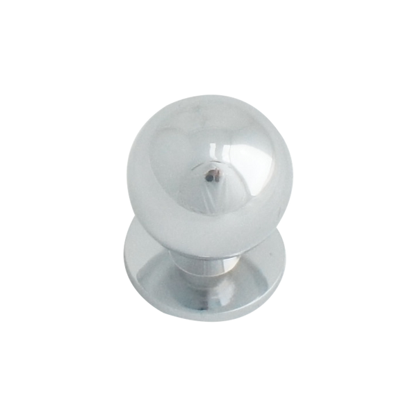 714 Plain Chrome Knob Handle
