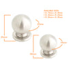 714 Round Stainless Knob