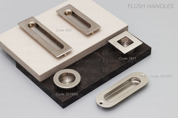SCH001 Oval Stainless Steel Flush Pull
