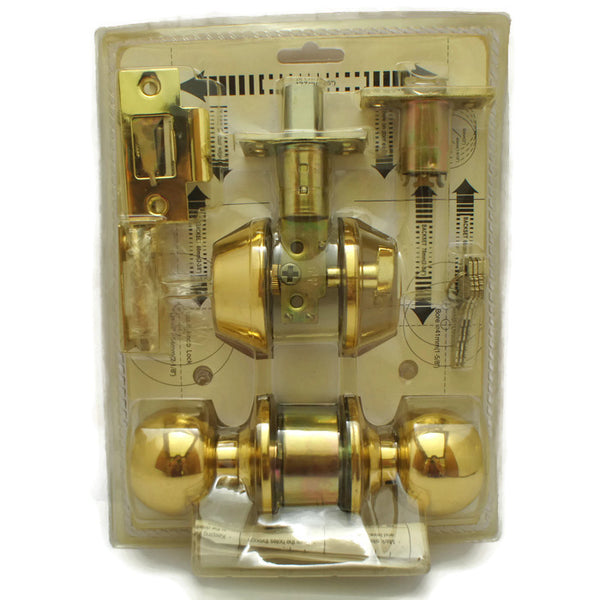 Corona Entrance Keyed & Single Deadbolt Combination Lock
