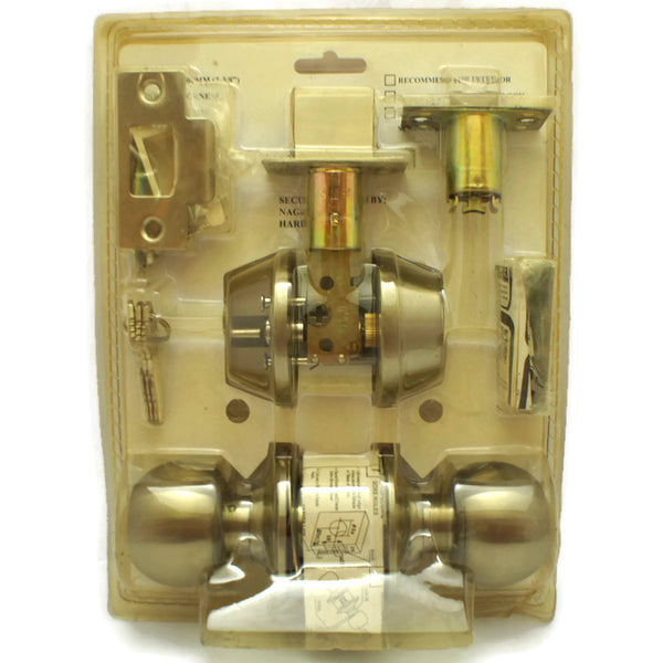 Corona Entrance Keyed & Single Deadbolt Combination Lock