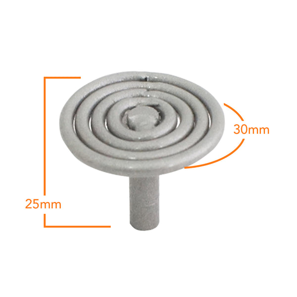 7243 30mm Cabinet Handle Satin Nickel