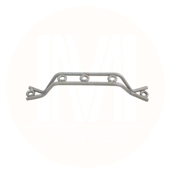7246 100mm Cabinet Handle Satin Nickel