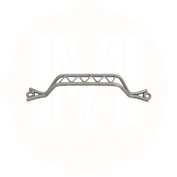 7247 100mm Cabinet Handle Satin Nickel