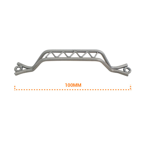 7247 100mm Cabinet Handle Satin Nickel