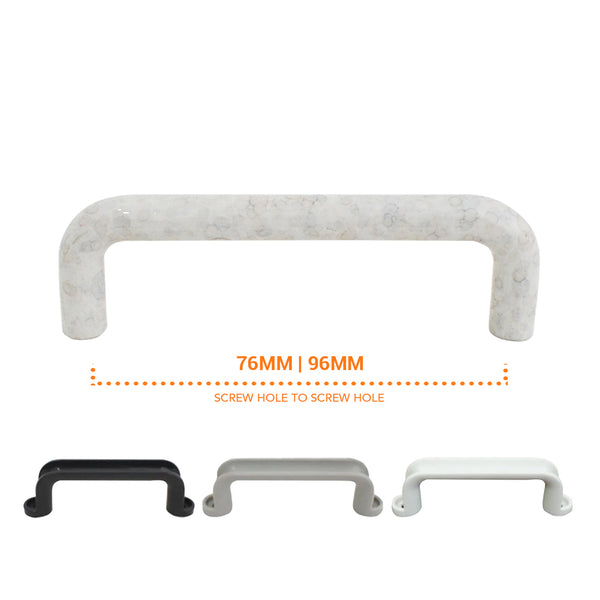 7903 / 8096 Etched Verdigris Plastic Pull Handle
