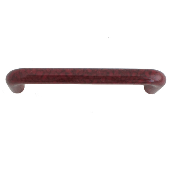 7903 Dark Red Marble Pull Handle - Magnificent Marketing (DIY Builders Hardware)