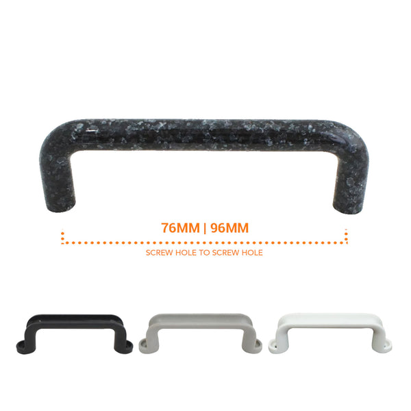 7903 / 8096 Black Granite Pull Handle