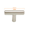 7925 Stainless Hollow T Bar Knob