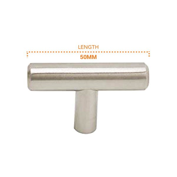 7925 Stainless Hollow T Bar Knob