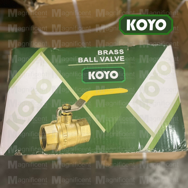 KOYO Brass Ball Valve 125 psi