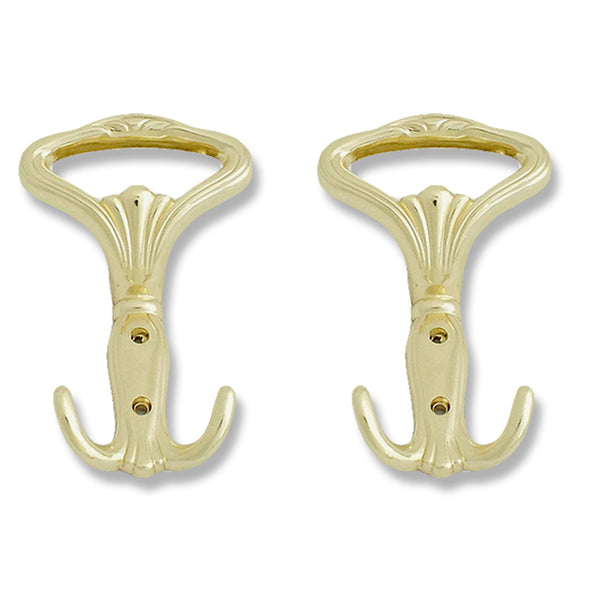 Brass Plated Tieback Hook