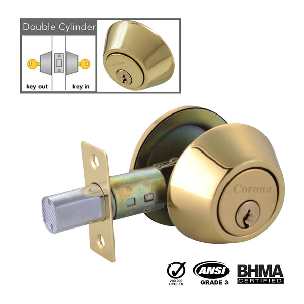 Corona Deadbolt Double Lock