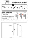 Corona Entrance Mortise Lockset