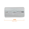 806 Plain Chrome Knob Handle