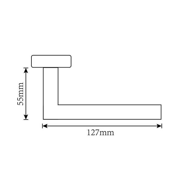 Corona Square Entrance Mortise Lockset