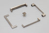 8018 Square Stainless Knob