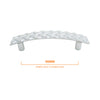 8138 Plain Matte Chrome Pull Handle