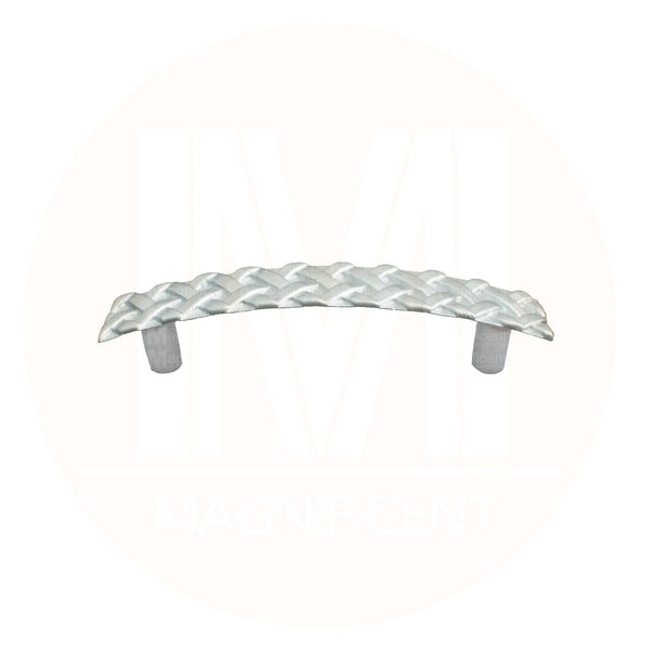 8138 Plain Matte Chrome Pull Handle