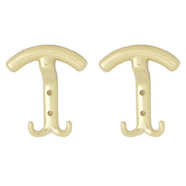 Brass Plated Tieback Hook