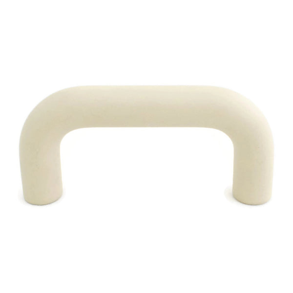 8264 Matt Almond Plastic Pull Handle - Magnificent Marketing (DIY Builders Hardware)