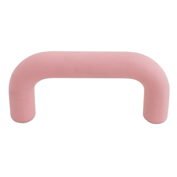 8264 Matt Pink Plastic Pull Handle - Magnificent Marketing (DIY Builders Hardware)