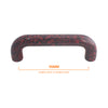 8296 Dark Red Marble Plastic Pull Handle