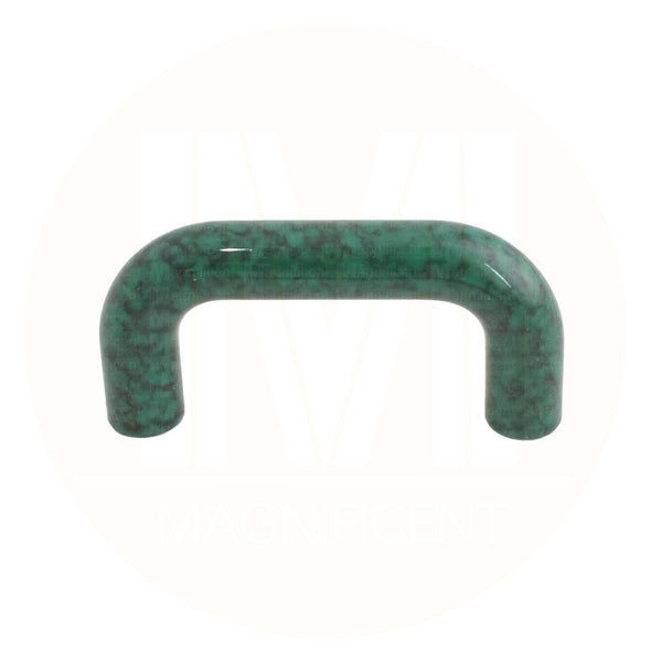8296 Green Marble Plastic Pull Handle