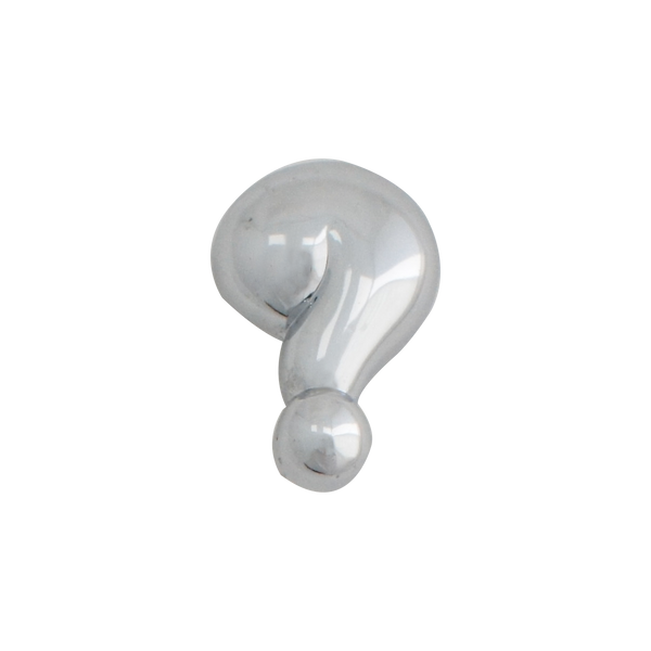 829 Question Mark Chrome Knob Handle