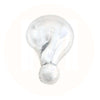 829 Question Mark Chrome Knob Handle