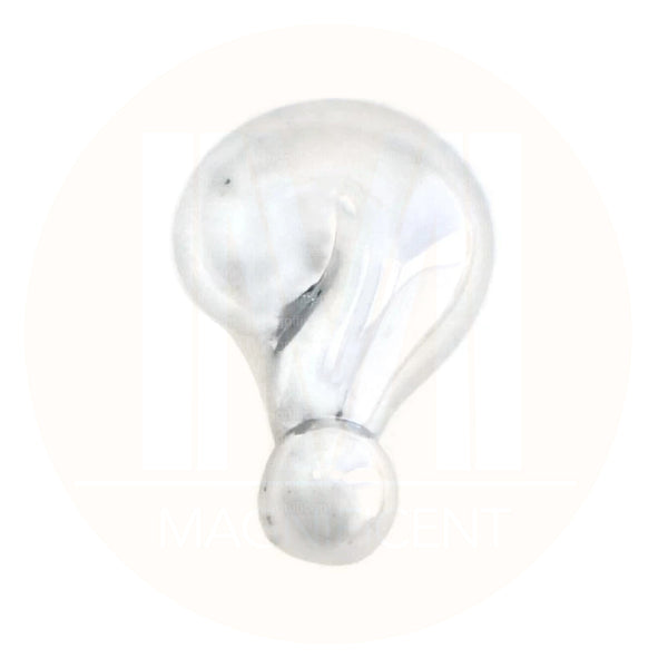 829 Question Mark Chrome Knob Handle