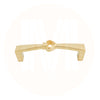 832 Plain Satin Gold Pull
