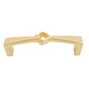 832 Plain Satin Gold Pull