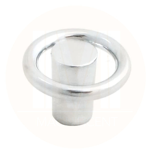 836 Plain Chrome Knob Handle