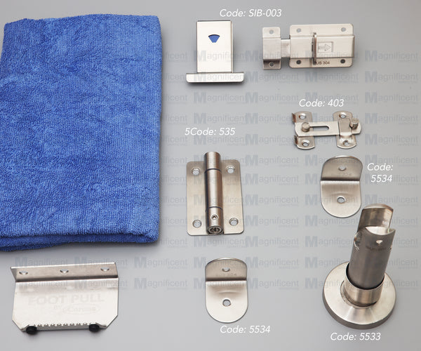Toilet Partition Indicator Lock