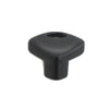 846 Black Coated Knob