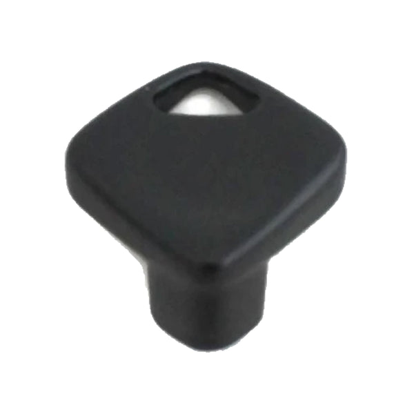846 Black Coated Knob