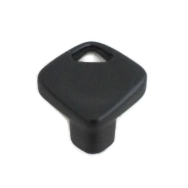 846 Black Coated Knob