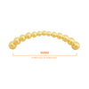 848 Plain Satin Gold Pull
