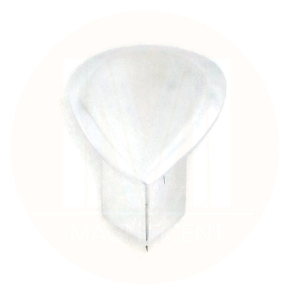 849 Teardrop Chrome Knob Handle