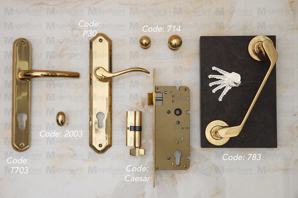 Frascio Single Solid Brass Door Lock