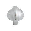 855 Plain Chrome Knob Handle