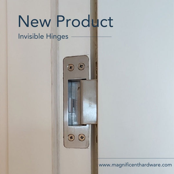 Invisible Hinge for Door Concealed Hidden 120 Degree Opening