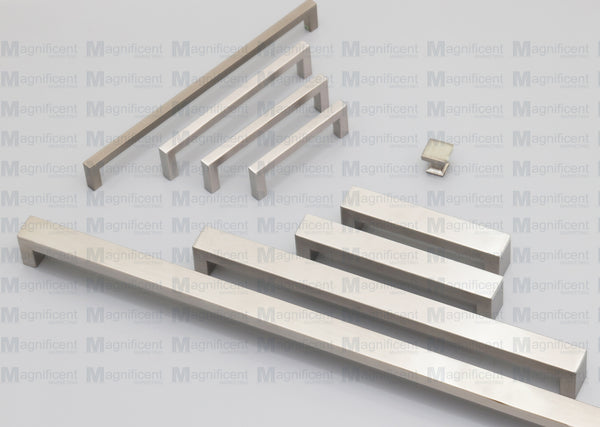 8371 Stainless Solid Square Handle