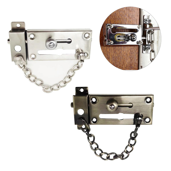Corona Stainless Door Chain with Bolt