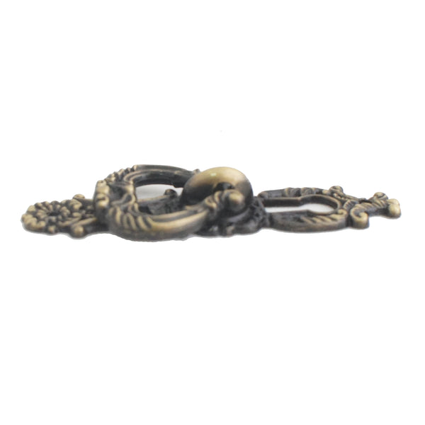 908 Classic Antique Brass Pull - Magnificent Marketing (DIY Builders Hardware)
