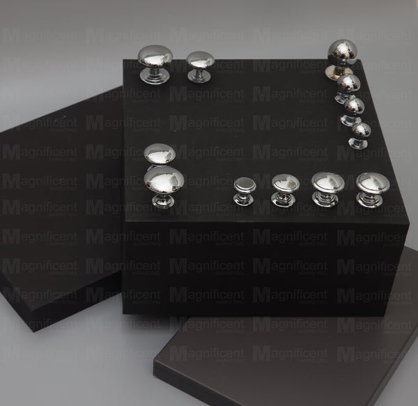 508 Plain Chrome Knob Handle