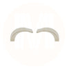 910 Side By Side Modern Cabinet Handle (Satin Nickel)
